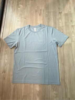 Men's Light Blue Crewneck Short Sleeve Tee